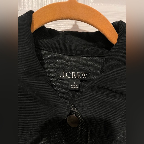 J. Crew Barn Jacket in Black Denim - Picture 4 of 8
